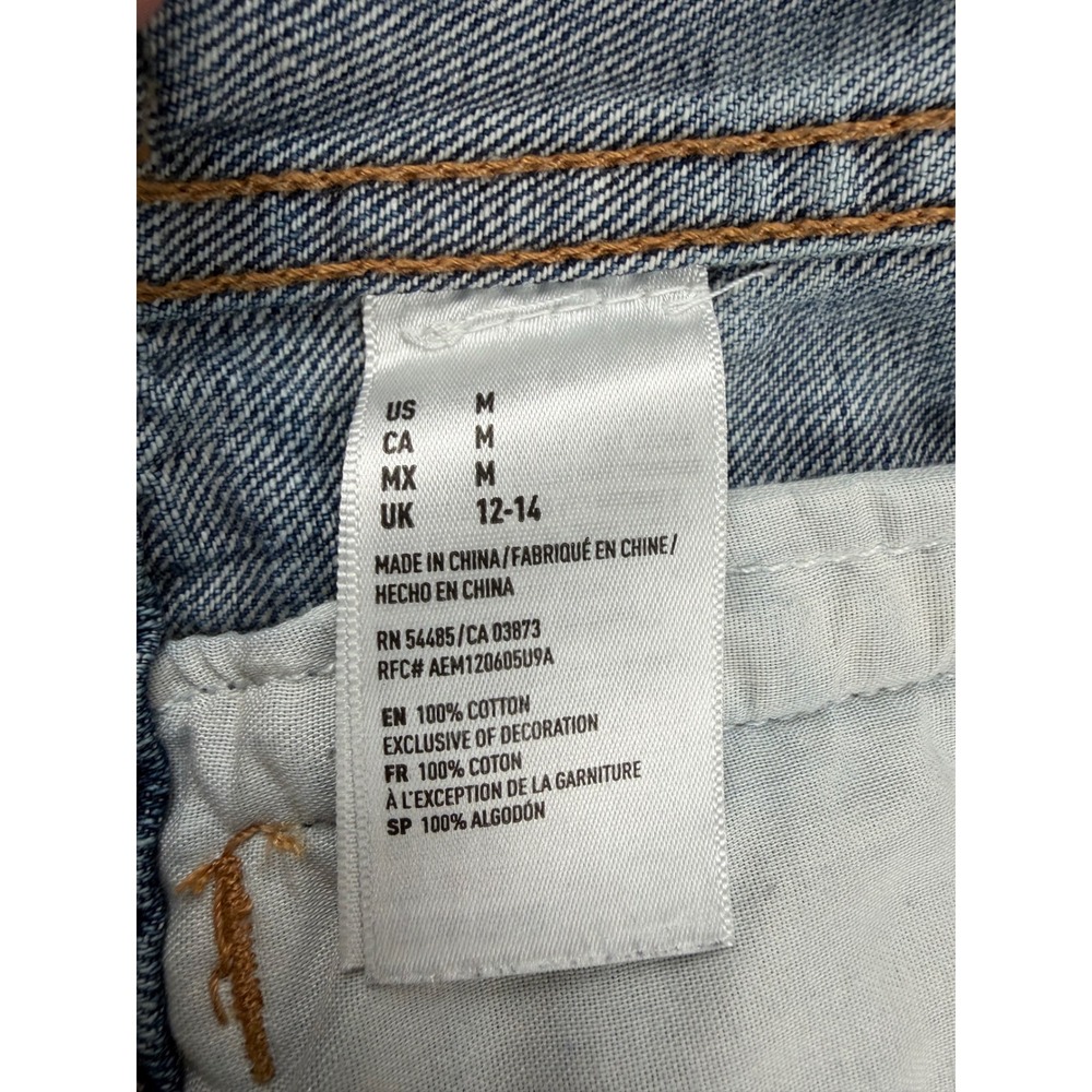 American Eagle Outfitters Denim Vest Women's Blue Jean Button Up Sleeveless - Picture 9 of 9